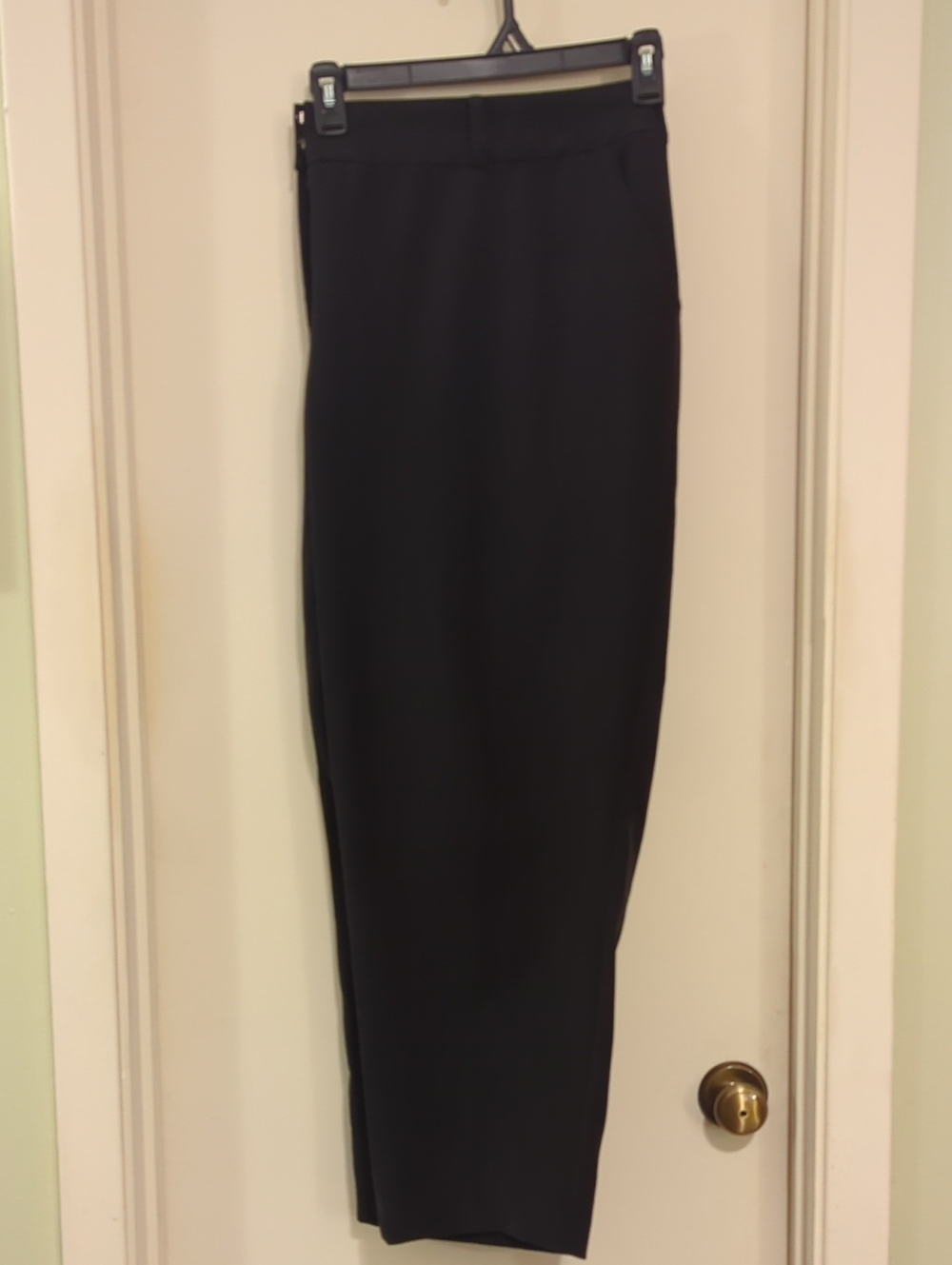 Lane Bryant Black Straight Trousers